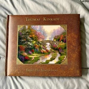 Gorgeous Thomas Kinkade coffee table book
